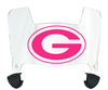 Green Bay Packers Limited Edition Mini Football Helmet Visor Shield w/ Clips - PICK VISOR & LOGO COLOR