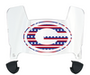 Green Bay Packers Limited Edition Mini Football Helmet Visor Shield w/ Clips - PICK VISOR & LOGO COLOR