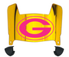 Green Bay Packers Limited Edition Mini Football Helmet Visor Shield w/ Clips - PICK VISOR & LOGO COLOR
