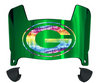 Green Bay Packers Limited Edition Mini Football Helmet Visor Shield w/ Clips - PICK VISOR & LOGO COLOR