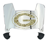 Green Bay Packers Limited Edition Mini Football Helmet Visor Shield w/ Clips - PICK VISOR & LOGO COLOR