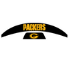Green Bay Packers MIDI Mid Size SpeedFlex Football Helmet Front & Back Bumper Decal Set - Pick Color