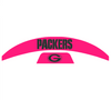 Green Bay Packers MIDI Mid Size SpeedFlex Football Helmet Front & Back Bumper Decal Set - Pick Color