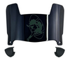 Green Bay Packers Retro Throwback Mini Football Helmet Visor Shield w/ Clips - PICK VISOR & LOGO COLOR