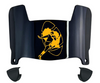 Green Bay Packers Retro Throwback Mini Football Helmet Visor Shield w/ Clips - PICK VISOR & LOGO COLOR