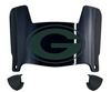 Green Bay Packers Mini Football Helmet Visor Shield w/ Clips - PICK VISOR & LOGO COLOR