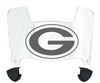 Green Bay Packers Mini Football Helmet Visor Shield w/ Clips - PICK VISOR & LOGO COLOR