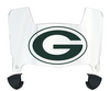 Green Bay Packers Mini Football Helmet Visor Shield w/ Clips - PICK VISOR & LOGO COLOR