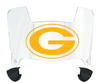 Green Bay Packers Mini Football Helmet Visor Shield w/ Clips - PICK VISOR & LOGO COLOR