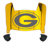 Green Bay Packers Mini Football Helmet Visor Shield w/ Clips - PICK VISOR & LOGO COLOR