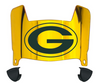 Green Bay Packers Mini Football Helmet Visor Shield w/ Clips - PICK VISOR & LOGO COLOR