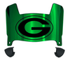 Green Bay Packers Mini Football Helmet Visor Shield w/ Clips - PICK VISOR & LOGO COLOR