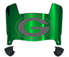 Green Bay Packers Mini Football Helmet Visor Shield w/ Clips - PICK VISOR & LOGO COLOR