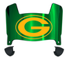 Green Bay Packers Mini Football Helmet Visor Shield w/ Clips - PICK VISOR & LOGO COLOR