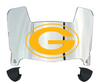 Green Bay Packers Mini Football Helmet Visor Shield w/ Clips - PICK VISOR & LOGO COLOR