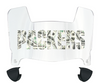 Green Bay Packers Limited Edition Mini Football Helmet Visor Shield w/ Clips - PICK VISOR & LOGO COLOR