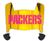 Green Bay Packers Limited Edition Mini Football Helmet Visor Shield w/ Clips - PICK VISOR & LOGO COLOR