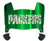 Green Bay Packers Limited Edition Mini Football Helmet Visor Shield w/ Clips - PICK VISOR & LOGO COLOR