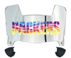 Green Bay Packers Limited Edition Mini Football Helmet Visor Shield w/ Clips - PICK VISOR & LOGO COLOR