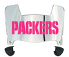 Green Bay Packers Limited Edition Mini Football Helmet Visor Shield w/ Clips - PICK VISOR & LOGO COLOR