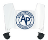 Green Bay Packers Retro Throwback Mini Football Helmet Visor Shield w/ Clips - PICK VISOR & LOGO COLOR