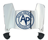 Green Bay Packers Retro Throwback Mini Football Helmet Visor Shield w/ Clips - PICK VISOR & LOGO COLOR