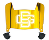 Green Bay Packers Retro Throwback Mini Football Helmet Visor Shield w/ Clips - PICK VISOR & LOGO COLOR