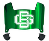 Green Bay Packers Retro Throwback Mini Football Helmet Visor Shield w/ Clips - PICK VISOR & LOGO COLOR