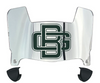 Green Bay Packers Retro Throwback Mini Football Helmet Visor Shield w/ Clips - PICK VISOR & LOGO COLOR