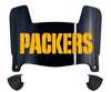 Green Bay Packers Mini Football Helmet Visor Shield w/ Clips - PICK VISOR & LOGO COLOR