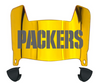 Green Bay Packers Mini Football Helmet Visor Shield w/ Clips - PICK VISOR & LOGO COLOR