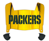 Green Bay Packers Mini Football Helmet Visor Shield w/ Clips - PICK VISOR & LOGO COLOR
