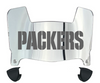 Green Bay Packers Mini Football Helmet Visor Shield w/ Clips - PICK VISOR & LOGO COLOR