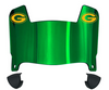 Green Bay Packers Mini Football Helmet Visor Shield w/ Clips - PICK VISOR & LOGO COLOR