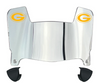 Green Bay Packers Mini Football Helmet Visor Shield w/ Clips - PICK VISOR & LOGO COLOR
