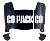 Green Bay Packers Mini Football Helmet Visor Shield w/ Clips - PICK VISOR & LOGO COLOR
