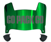Green Bay Packers Mini Football Helmet Visor Shield w/ Clips - PICK VISOR & LOGO COLOR