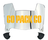 Green Bay Packers Mini Football Helmet Visor Shield w/ Clips - PICK VISOR & LOGO COLOR