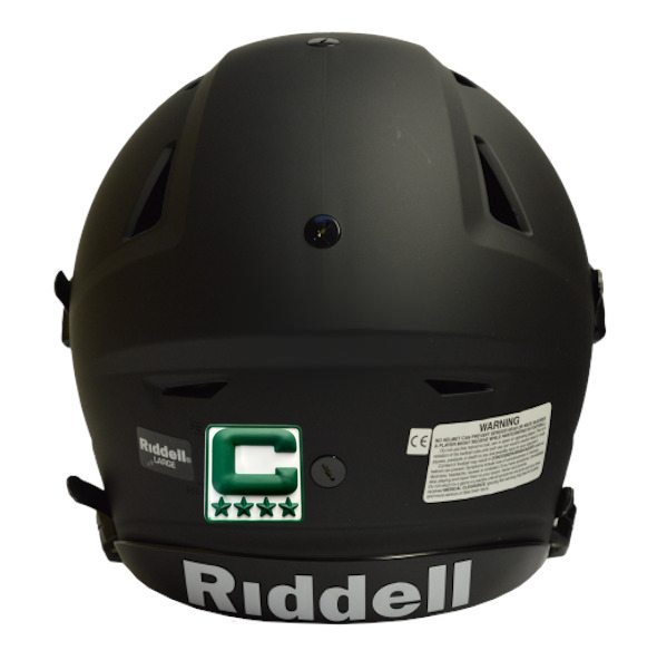 Green 3D Football Helmet Bumper Captain Patch Jersey C Style ...