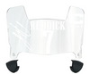 Haason Reddick Philadelphia Eagles Mini Football Helmet Visor w/ Clips - PICK COLOR