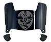 Hampton Pirates Mini Football Helmet Visor Shield w/ Clips - PICK VISOR & LOGO COLOR