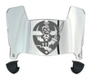 Hampton Pirates Mini Football Helmet Visor Shield w/ Clips - PICK VISOR & LOGO COLOR