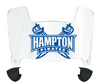 Hampton Pirates Mini Football Helmet Visor Shield w/ Clips - PICK VISOR & LOGO COLOR