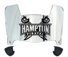 Hampton Pirates Mini Football Helmet Visor Shield w/ Clips - PICK VISOR & LOGO COLOR