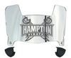 Hampton Pirates Mini Football Helmet Visor Shield w/ Clips - PICK VISOR & LOGO COLOR