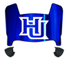 Hampton Pirates Mini Football Helmet Visor Shield w/ Clips - PICK VISOR & LOGO COLOR