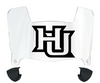 Hampton Pirates Mini Football Helmet Visor Shield w/ Clips - PICK VISOR & LOGO COLOR