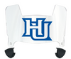 Hampton Pirates Mini Football Helmet Visor Shield w/ Clips - PICK VISOR & LOGO COLOR