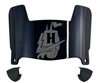Hampton Pirates Mini Football Helmet Visor Shield w/ Clips - PICK VISOR & LOGO COLOR