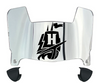 Hampton Pirates Mini Football Helmet Visor Shield w/ Clips - PICK VISOR & LOGO COLOR